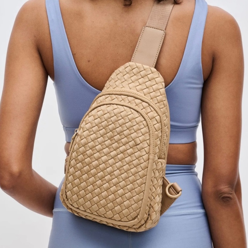 Sol And Selene Anthropologie Neoprene Sling Bag